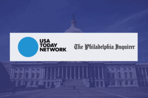 USA Today Network Logo and Philadelphia Inquirer Logo