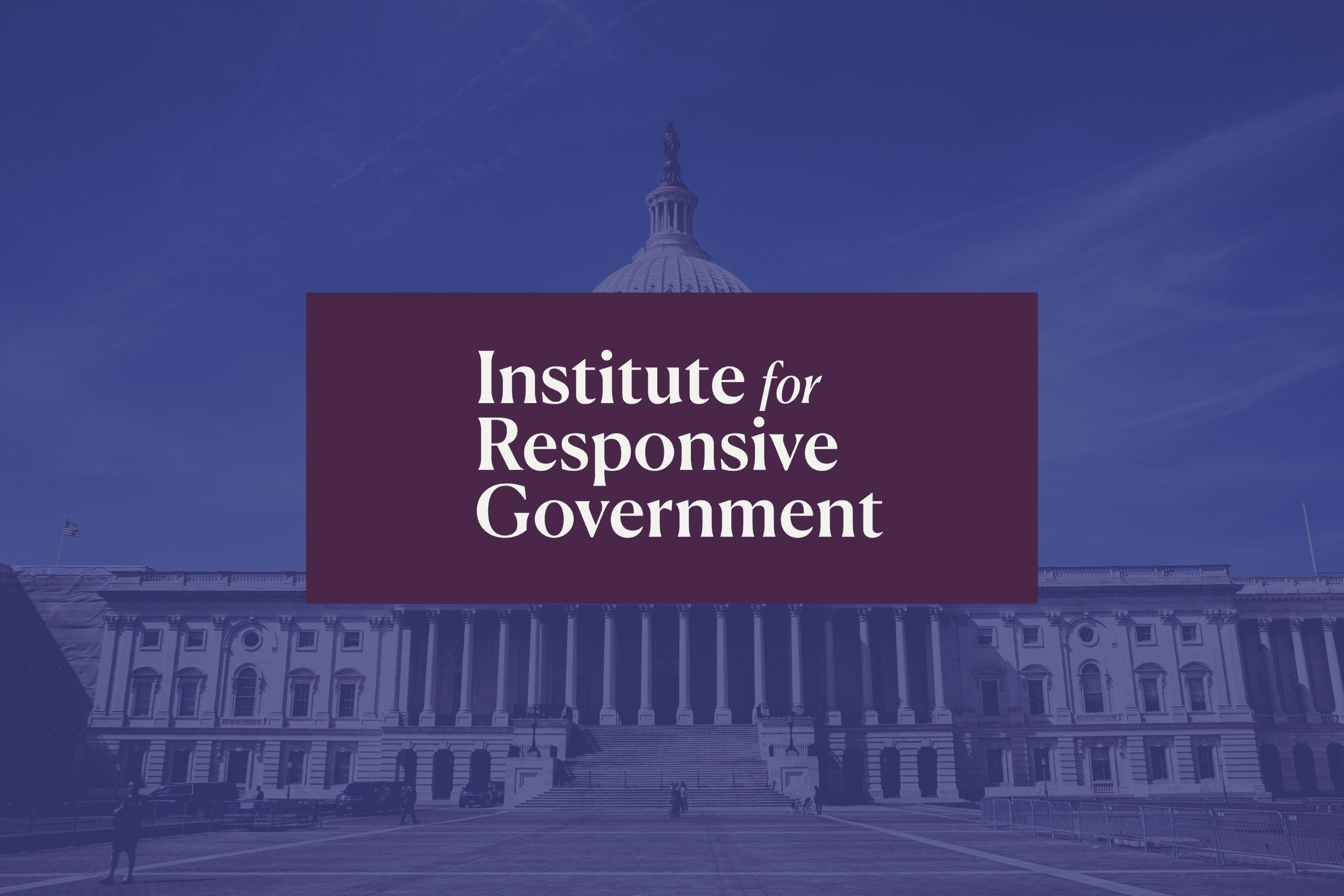 Institute for Responsive Government Logo