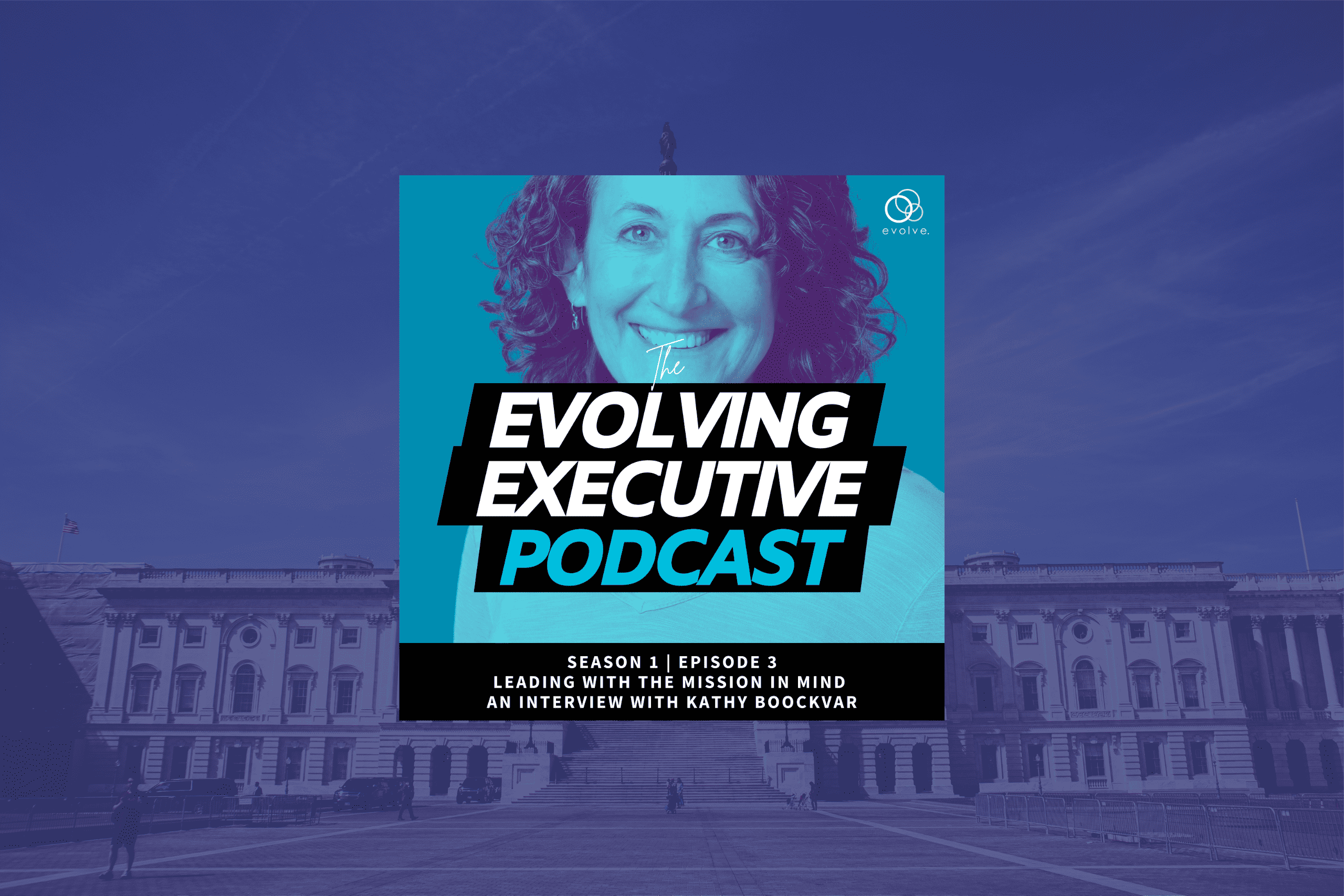 Evolving Executive Podcast Logo