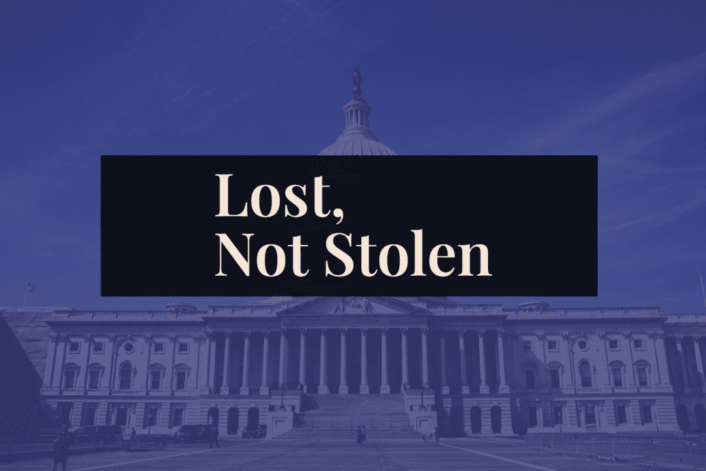 Lost Not Stolen Logo