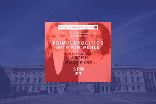 Simple Politics with Kim Wehle Logo